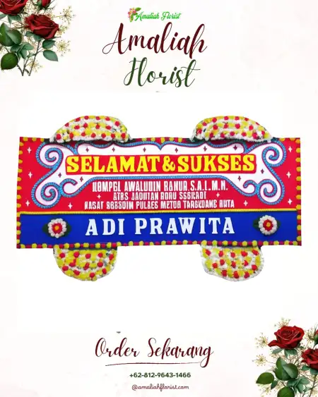 Papan Bunga Ucapan Selamat Sabajaya